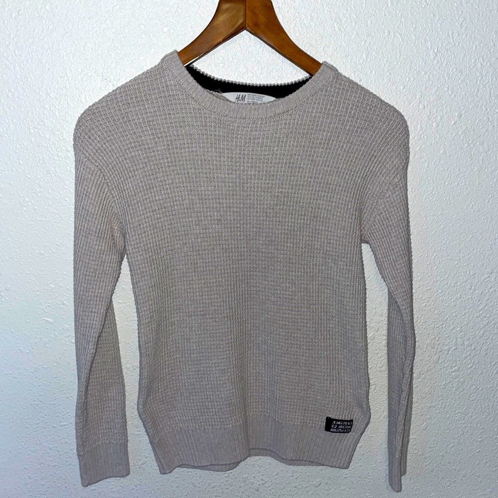 Cream sweater